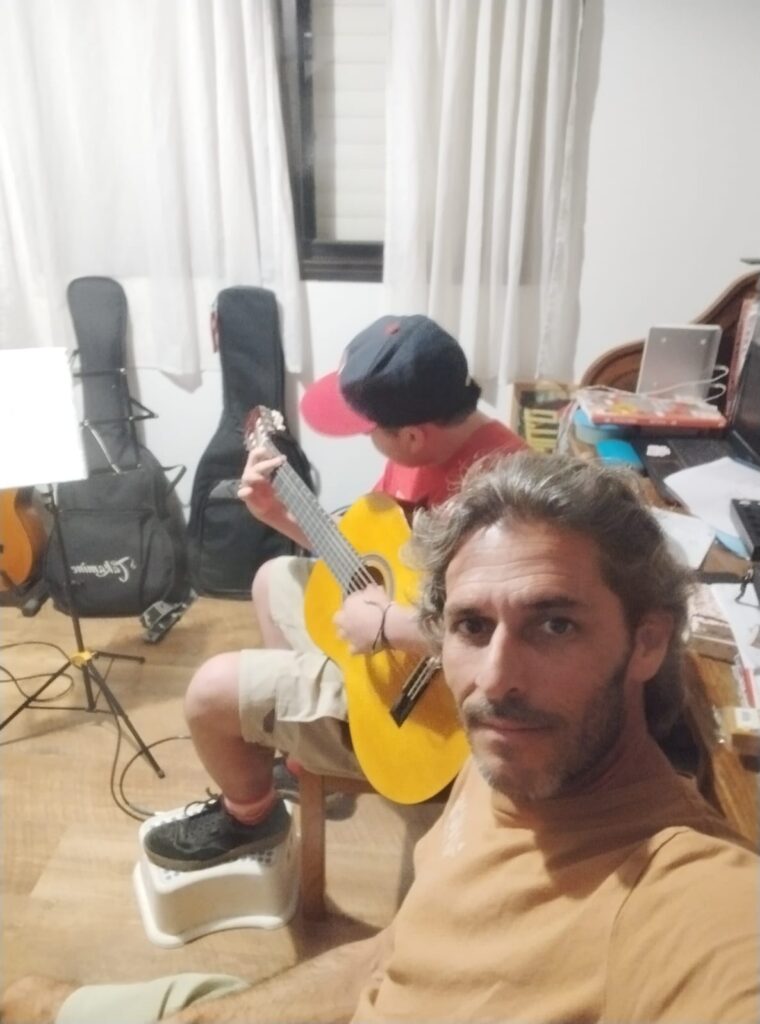 שיעור גיטרה